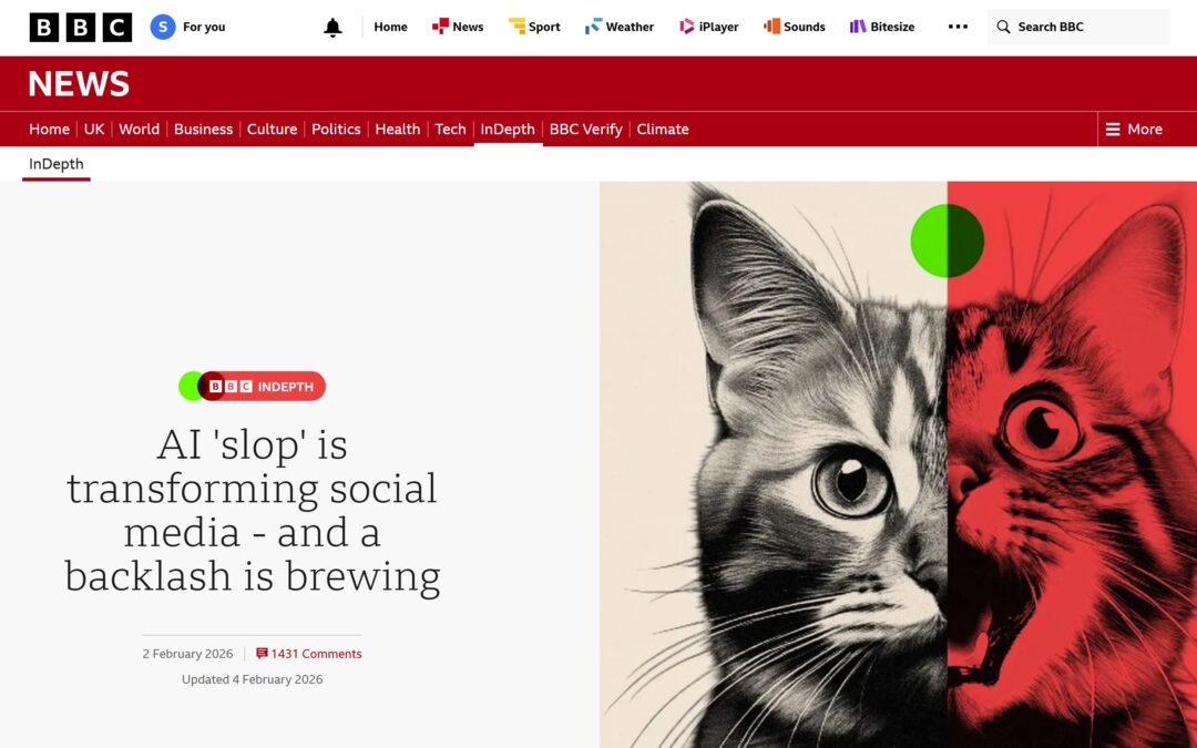 AI ‘slop’ is transforming social media – and a backlash is brewing