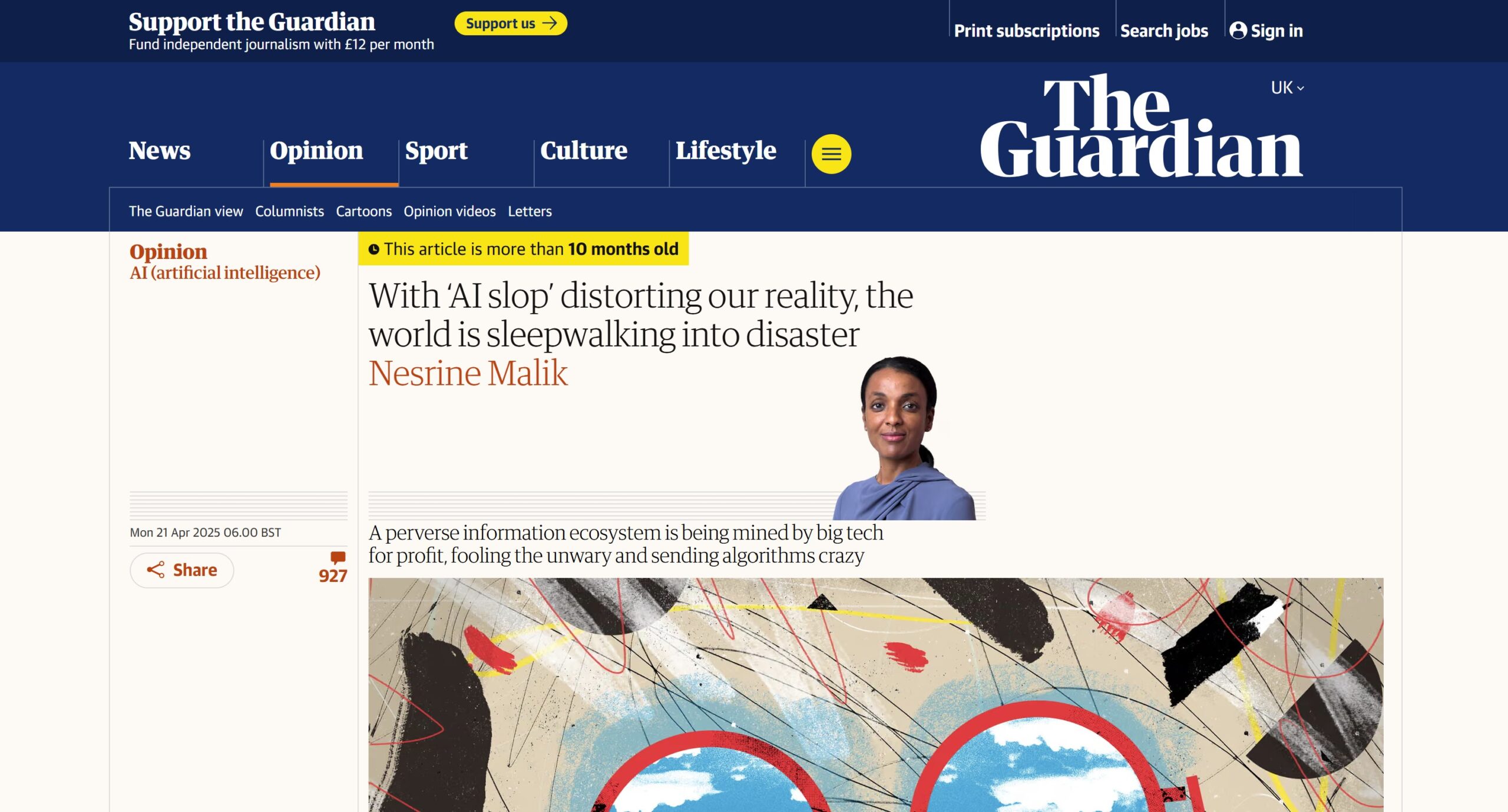 Creative credibility