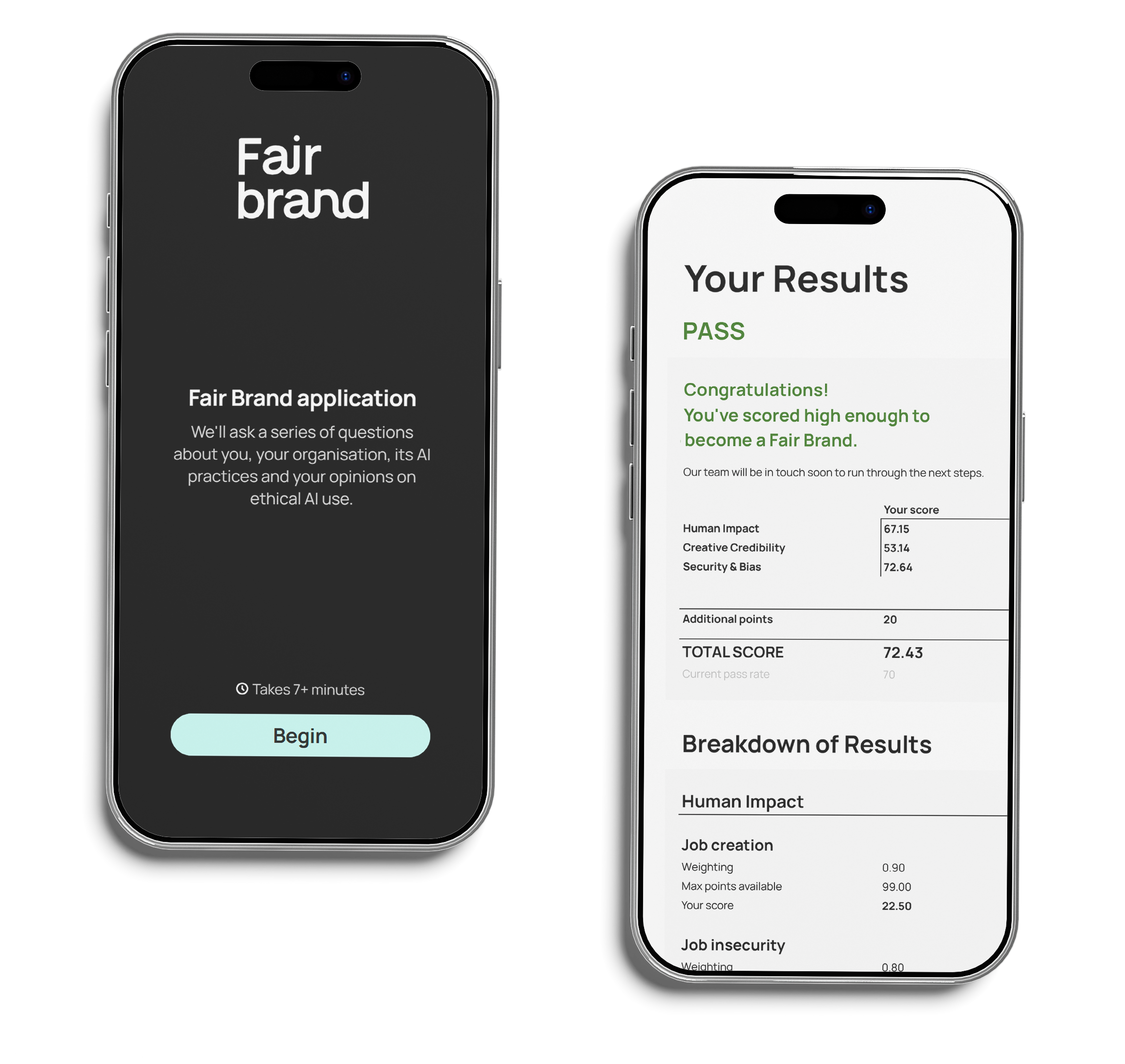 Fair Brand application